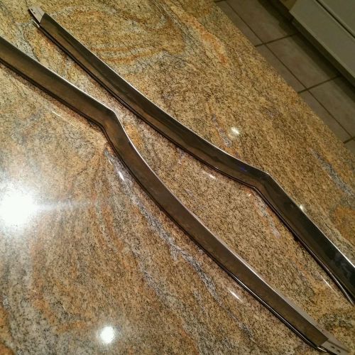 1956 56 chevy bel air hard top belt line trim moulding