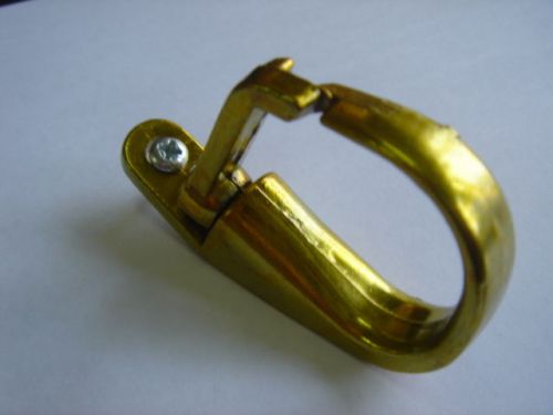 Motorcycle bike scooter helmet food hook gold