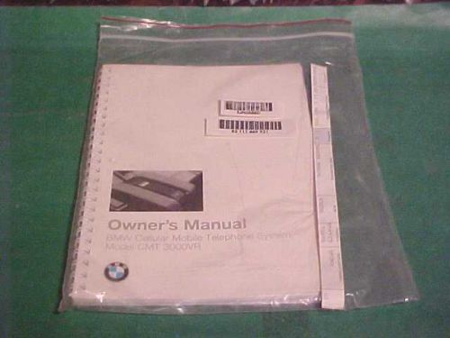 1997 bmw cellular mobile phone system owner&#039;s manual
