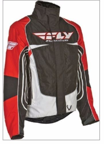 Fly snx snowmobile waterproof jacket black/red