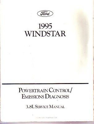 1995 ford windstar van 3.8l emissions shop service manual