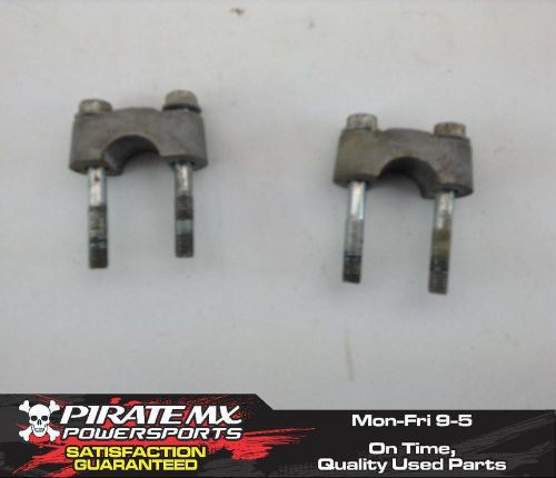 Kawasaki brute force 750 4x4i handlebar handle bar mount clamps 7/8 #23 2005