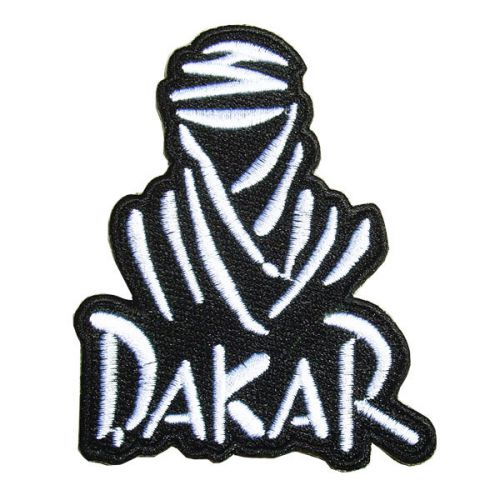 Black rally dakar adventure motorcycle bmw ktm yamaha honda iron jacket patch