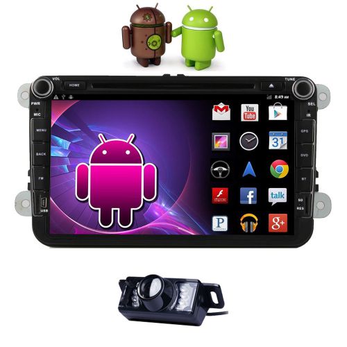 8" android 4.4 car dvd bt gps for vw golf 6 tiguan polo passat cc jetta touran