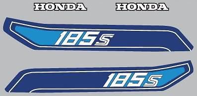 1982 82&#039; honda atc 185s gas tank decals atv 4pc. stickers graphics free ship