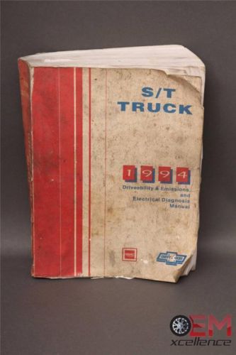 1994 st truck driveability emission electric diagnosis manual free shipping