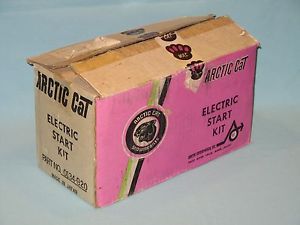 1975 nos arctic cat snowmobile electric start kit - p/n 0134-920 - no starter