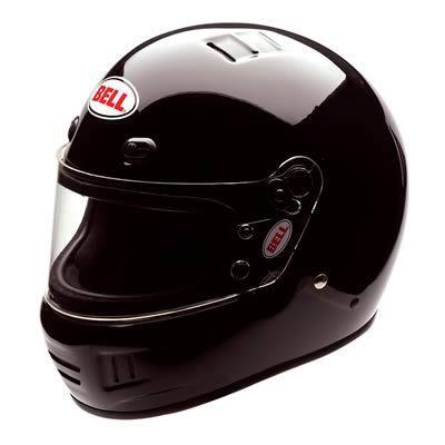 Bell racing sport helmet 2022096 x-large black snell sa2010