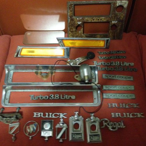 Buy VINTAGE 198084 BUICK REGAL TURBO PARTS LOT ALL OEM in Breaux