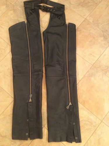 Harley davidson chaps leather men&#039;s small