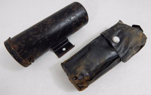 1983 genuine honda atc 110 3 wheeler trike oem tool box kit w/ tools &amp; bag 83