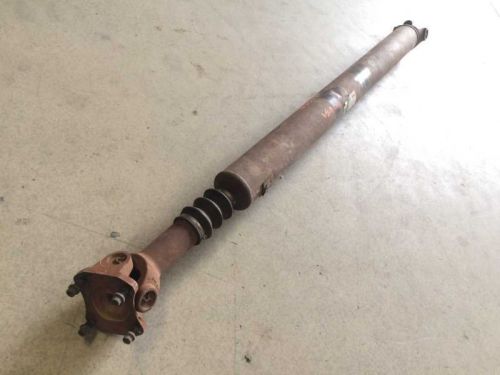 01 02 ford f350 super duty 141&#034; wb 7.3l 4x4 drw rear drive shaft line for parts
