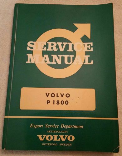Volvo p1800 service manual