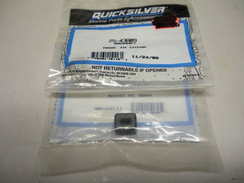 Oem mercruiser quicksilver exhaust shutter grommet 25-43809 pack of (2)
