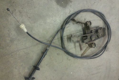 1975 - 76 electra limited lesabre 225 hood latch with cable