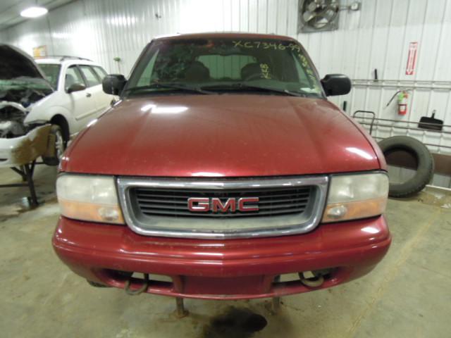 1999 gmc s15 jimmy rear seat belt & retractor only rh passenger gray