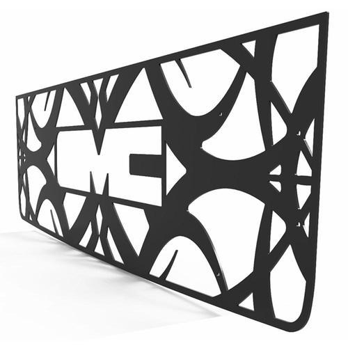 GMC Sierra LD 07-10 Black Powdercoat Tribal Front Metal Grille Trim Cover Insert, US $114.95, image 2