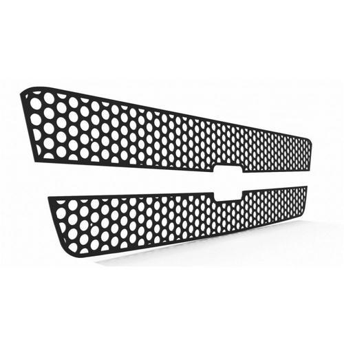 Chevy Silverado 1500 03-05 Black Circle Punch Front Metal Grille Trim Cover, US $104.95, image 2