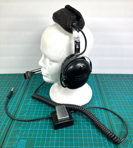 Flightcom Classic Model 4DX Aviation Headset Acousticom Boom Mic, US $44.98, image 4