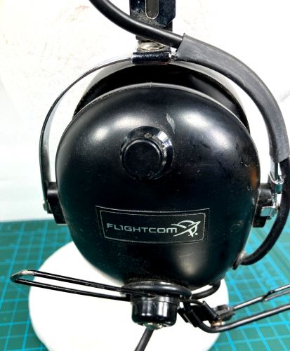 Flightcom Classic Model 4DX Aviation Headset Acousticom Boom Mic, US $44.98, image 6