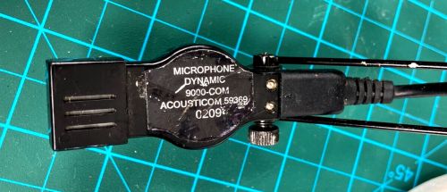 Flightcom Classic Model 4DX Aviation Headset Acousticom Boom Mic, US $44.98, image 7