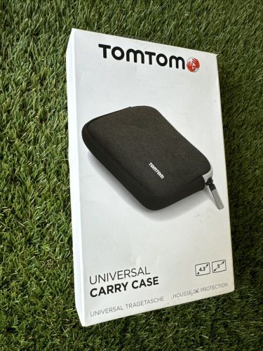 Genuine tomtom universal carry case for 4.3" to 5" sat nav new inc vat