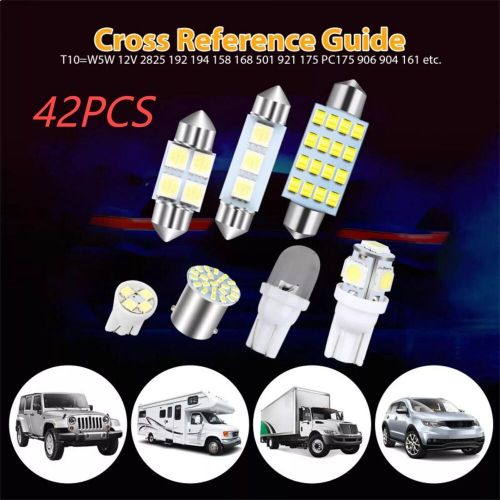 42pcs LED Car Interior Lights - Door, Boot, License Plate Included, US $8.99, image 3