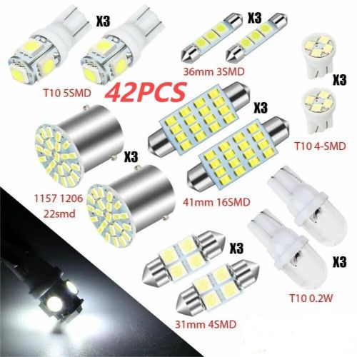 42pcs LED Car Interior Lights - Door, Boot, License Plate Included, US $8.99, image 7