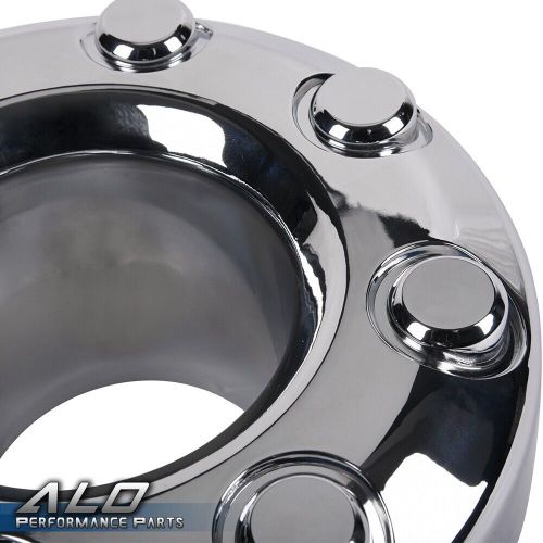 Fit For 2005-2016 Ford F350 F-350 Dually 4x4 Open Silver Wheel Center Hub Caps, US $66.31, image 4