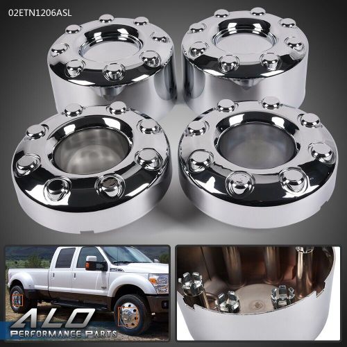 Fit For 2005-2016 Ford F350 F-350 Dually 4x4 Open Silver Wheel Center Hub Caps, US $66.31, image 12
