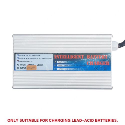 36 Volt 20 Amp Golf Cart Smart Battery Charger LED D Plug for EzGo TXT Club Car, US $135.00, image 2