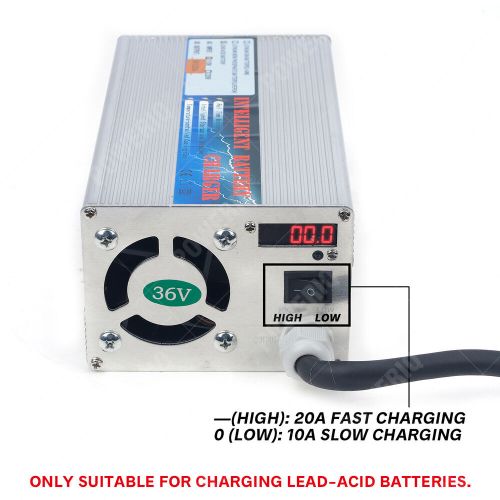 36 Volt 20 Amp Golf Cart Smart Battery Charger LED D Plug for EzGo TXT Club Car, US $135.00, image 15