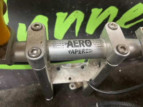 Fly aero taper handlebars w/ 7" riser skidoo polaris arctic cat
