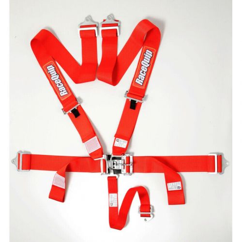 Racequip Red 5 point Racing Harness Seat Belts 2 Pair CURRENT DATES Razor rzr, US $219.90, image 3