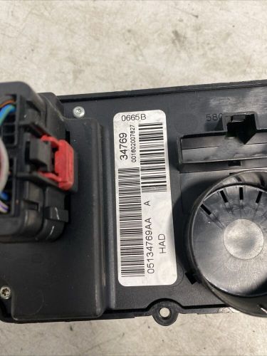 2005 CHRYSLER VOYAGER CLIMATE CONTROL MODULE 05134769AA, US $, image 2