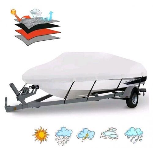 20-22' 900D Boat Cover Trailerable Marine Grade w Straps, US $89.99, image 9
