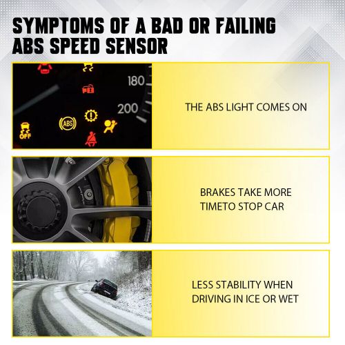Fits 2007-16 GMC Acadia 07-2010 Saturn Outlook Front Rear ABS Wheel Speed Sensor, US $37.99, image 3