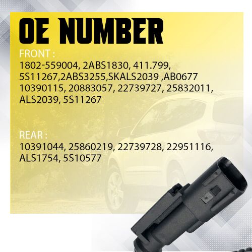 Fits 2007-16 GMC Acadia 07-2010 Saturn Outlook Front Rear ABS Wheel Speed Sensor, US $37.99, image 11