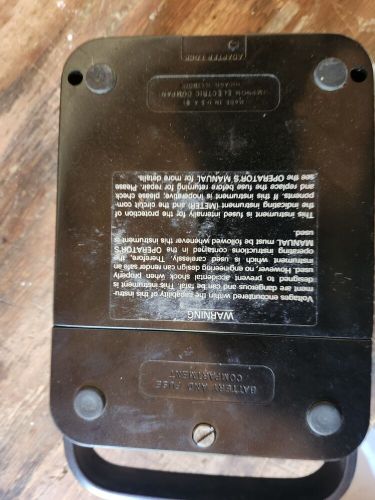 Simpson 261 analog meter don't work repair or parts