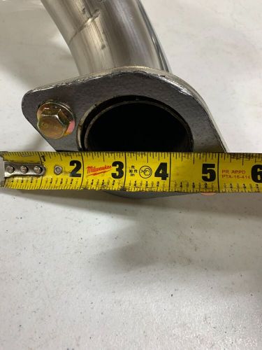 For 2015-21 Subaru WRX STi Muffler Exhaust Axle Back 4" Quad Burnt Tips RETURN, US $189.87, image 3