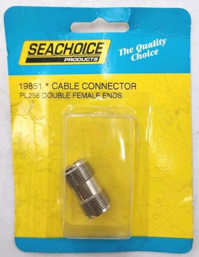 19851 Coaxial Cable Connector PL258 Double Female Ends For VHF Marine Radio, US $10.88, image 3