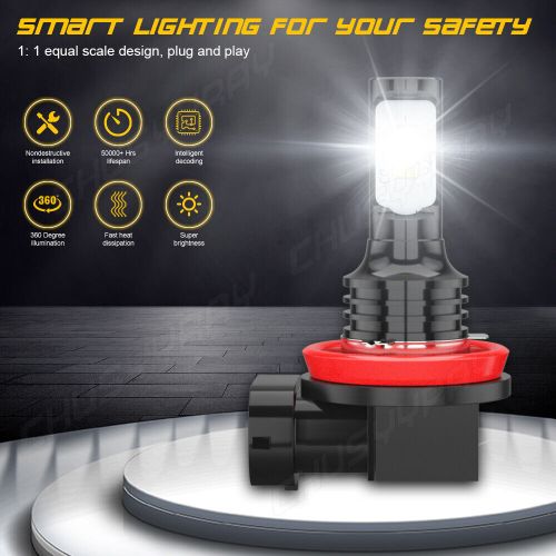 For Arctic Cat F1000 EFI Headlight 2007 2008 H11 H8 + 881 862 LED Headlight Bulb, US $27.99, image 19