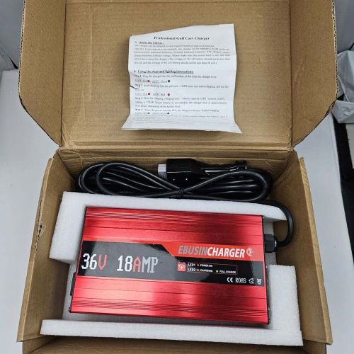 Ebusin 36V 18 Amp Battery Charger for 36V Golf Carts EZGO Marathon Sb50 Plug, US $74.95, image 4