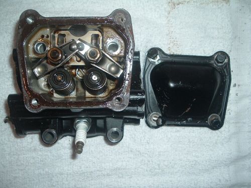 3R4B01001-1 Tohatsu 6HP 2006 Cylinder head complete Assembly 3R4B010011, US $79.99, image 4