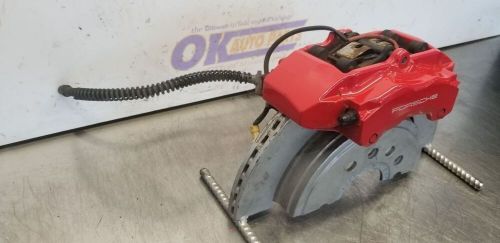 08 PORSCHE 911 997 CARRERA S BRAKE CALIPER FRONT LEFT DRIVER RED, US $300.00, image 8
