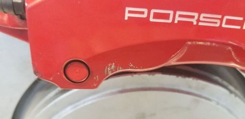 08 PORSCHE 911 997 CARRERA S BRAKE CALIPER FRONT LEFT DRIVER RED, US $300.00, image 10