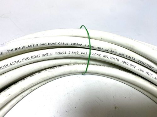 Berkshire E86292, Thermoplastic PVC Boat Cable 2 AWG 600V - 45 Ft, US $39.99, image 3