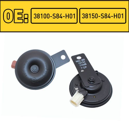 2PCS Car Metal Horns Black For Honda City Civic Fit CRV Accord OE#38150-S84-H01, US $21.99, image 6