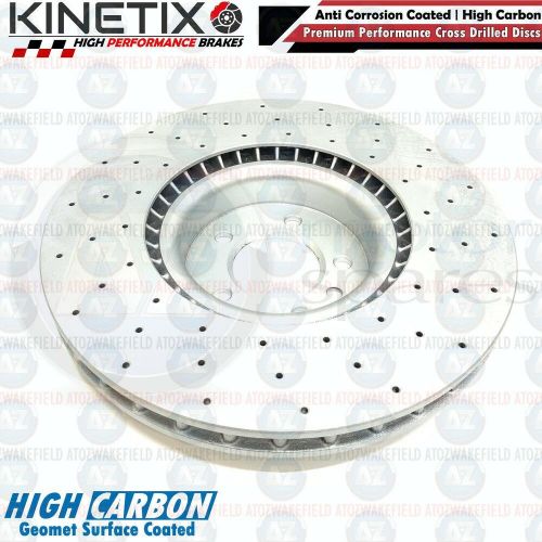 FOR LAND ROVER DEFENDER 2.0 D200 SD4 FRONT DRILLED BRAKE DISCS BREMBO PADS WIRE, US $, image 8
