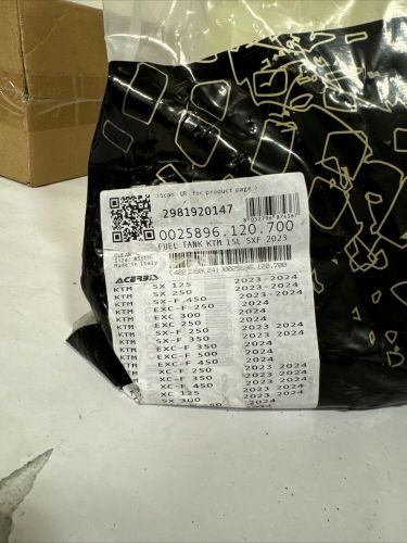 Acerbis Fuel Tank - 4 Gallon - KTM - Natural 2981920147, US $249.99, image 5